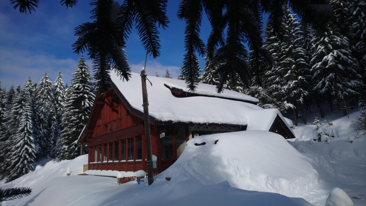 Jezírko lesní restaurant&penzion Jáchymov Esterno foto